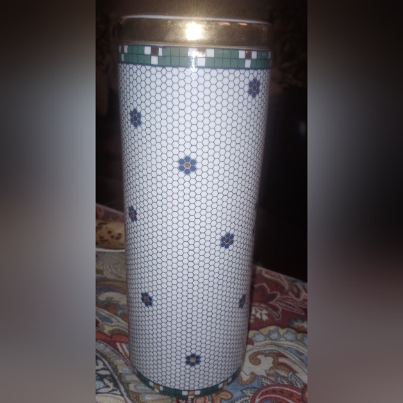 Anthro Tres Bien Bistro Tile Canister - Picture 6 of 11